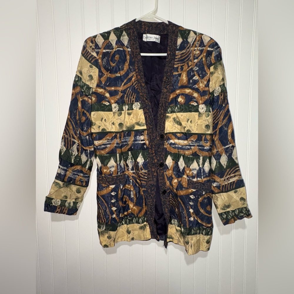 Vintage Christina James New York Blazer| Size XL